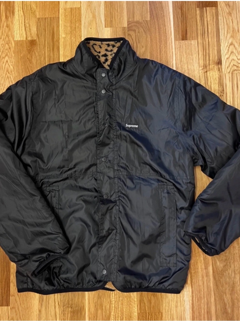 Supreme leopard Reversible jacket - Picture 4 of 5